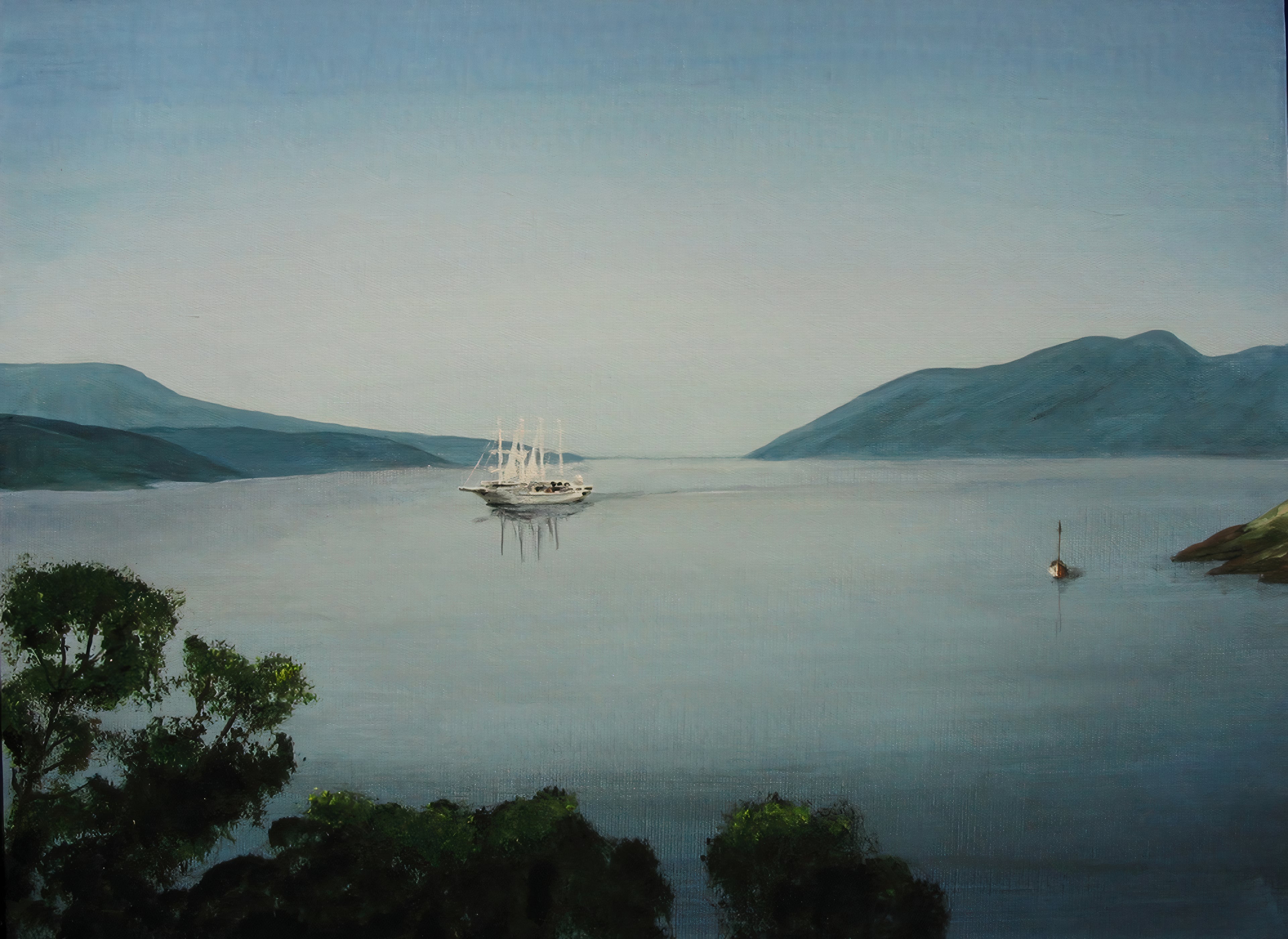 Schilderij Baai Bodrum