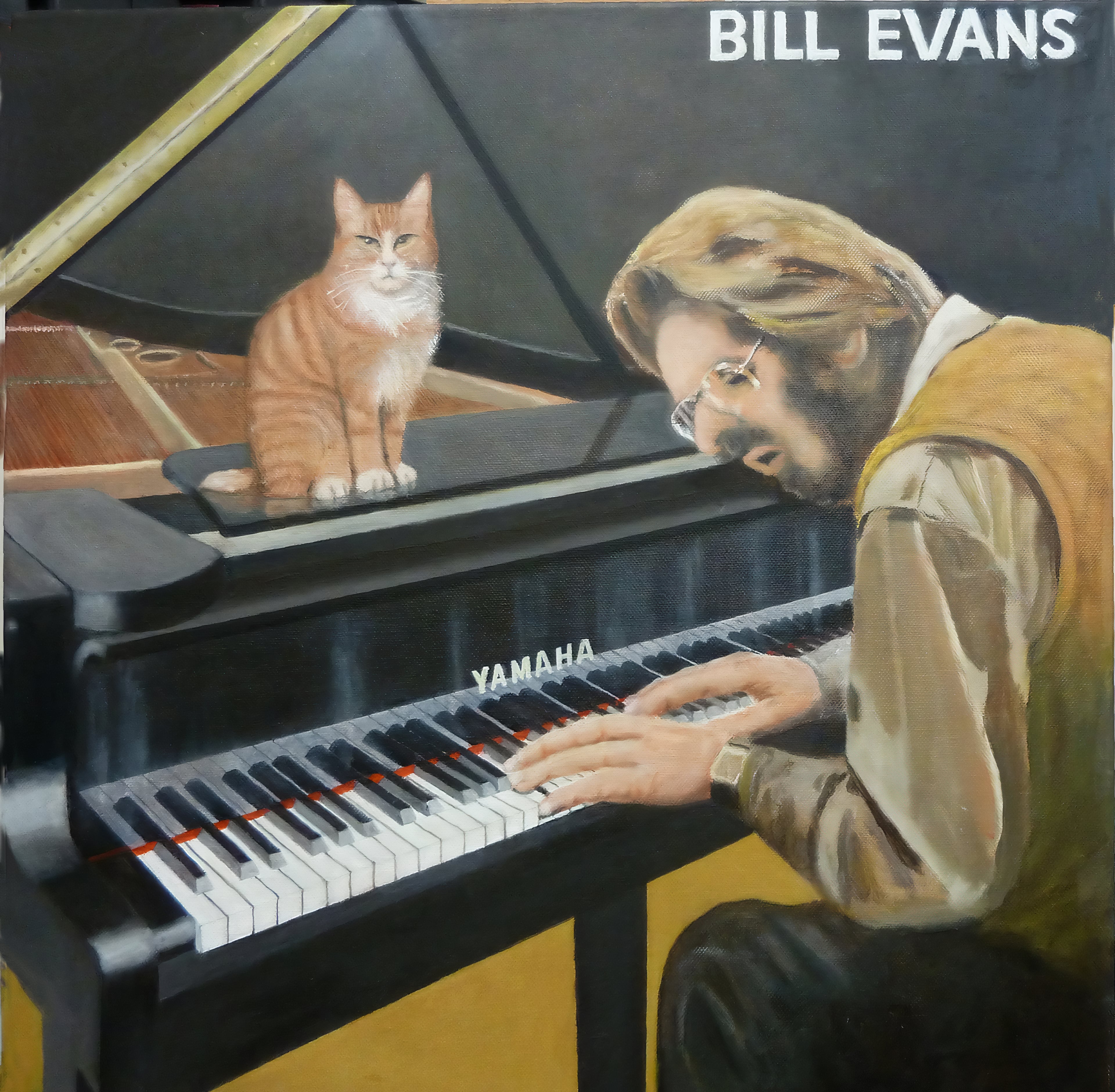 Schilderij Bill Evans