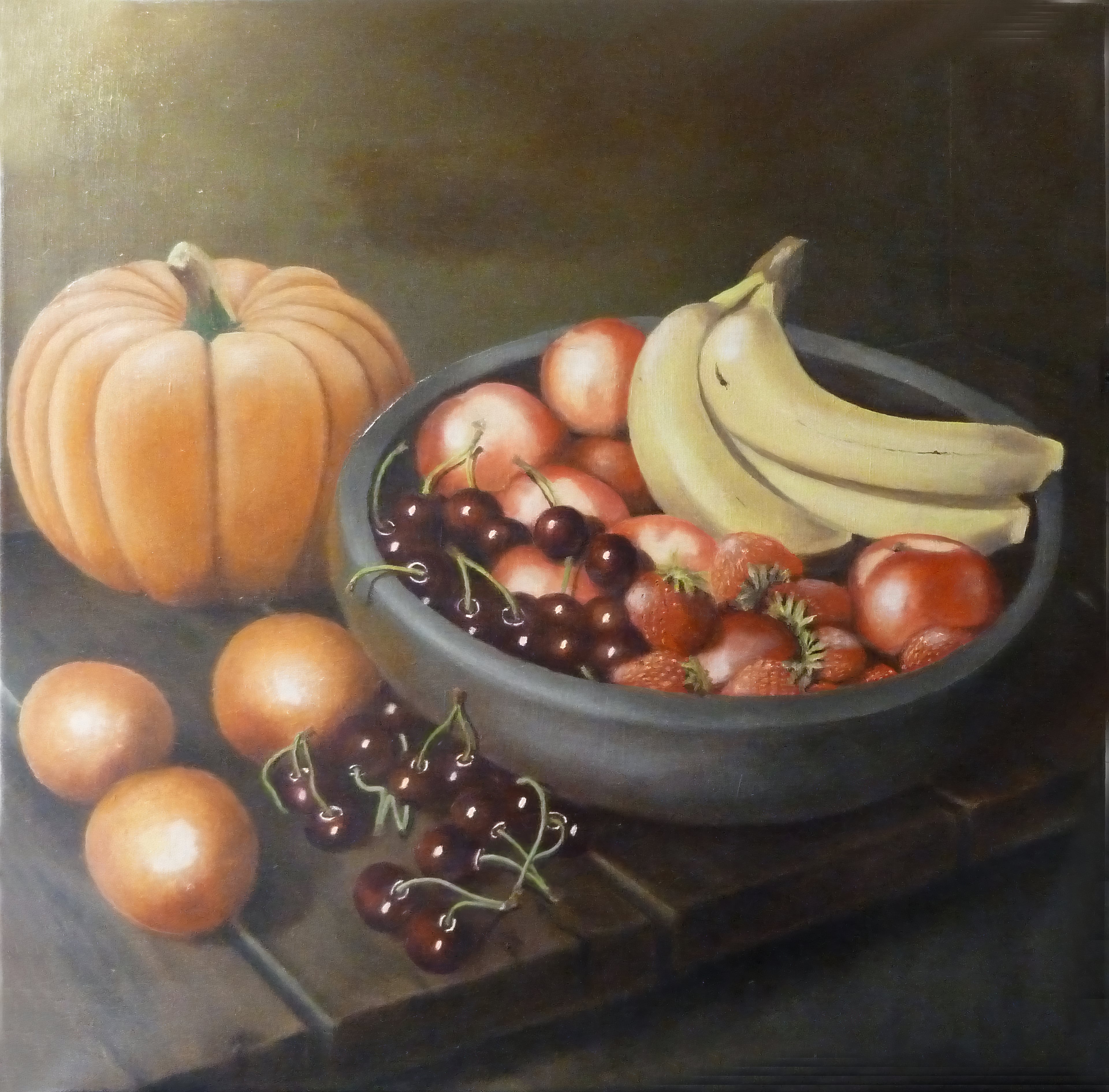 Schilderij Stilleven met Fruit 2