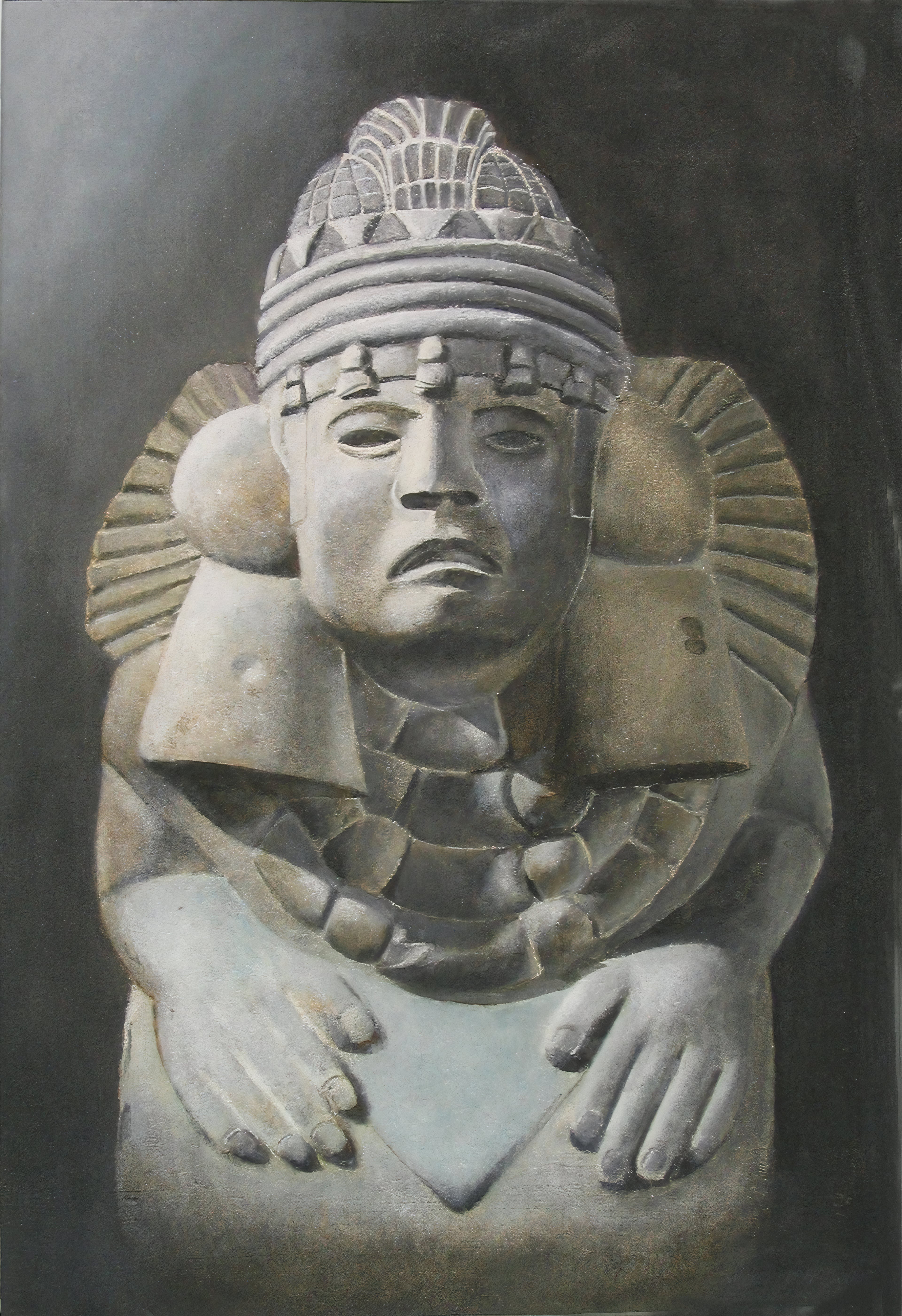 Schilderij Xylonen Mex