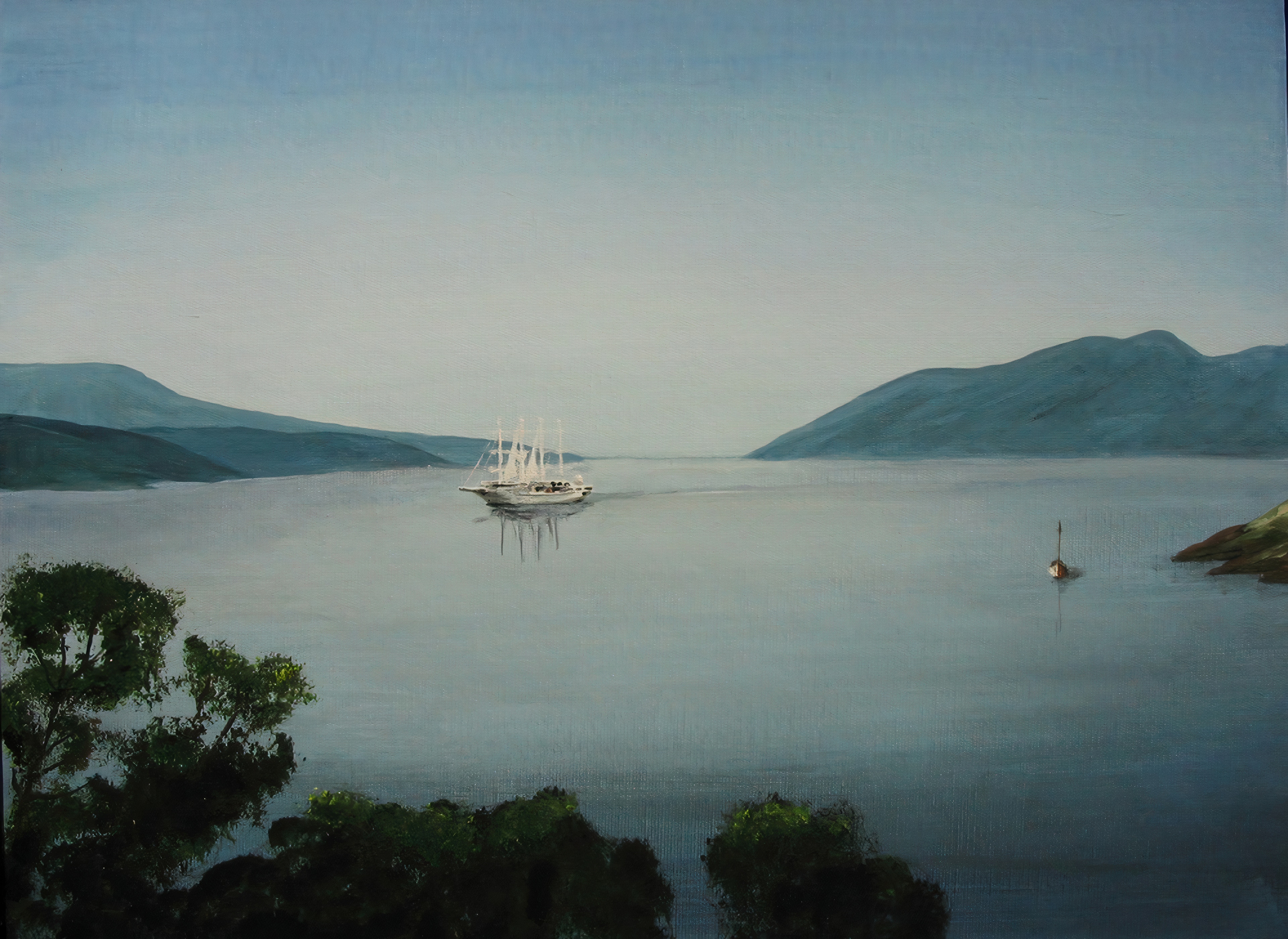 Schilderij Baai Bodrum