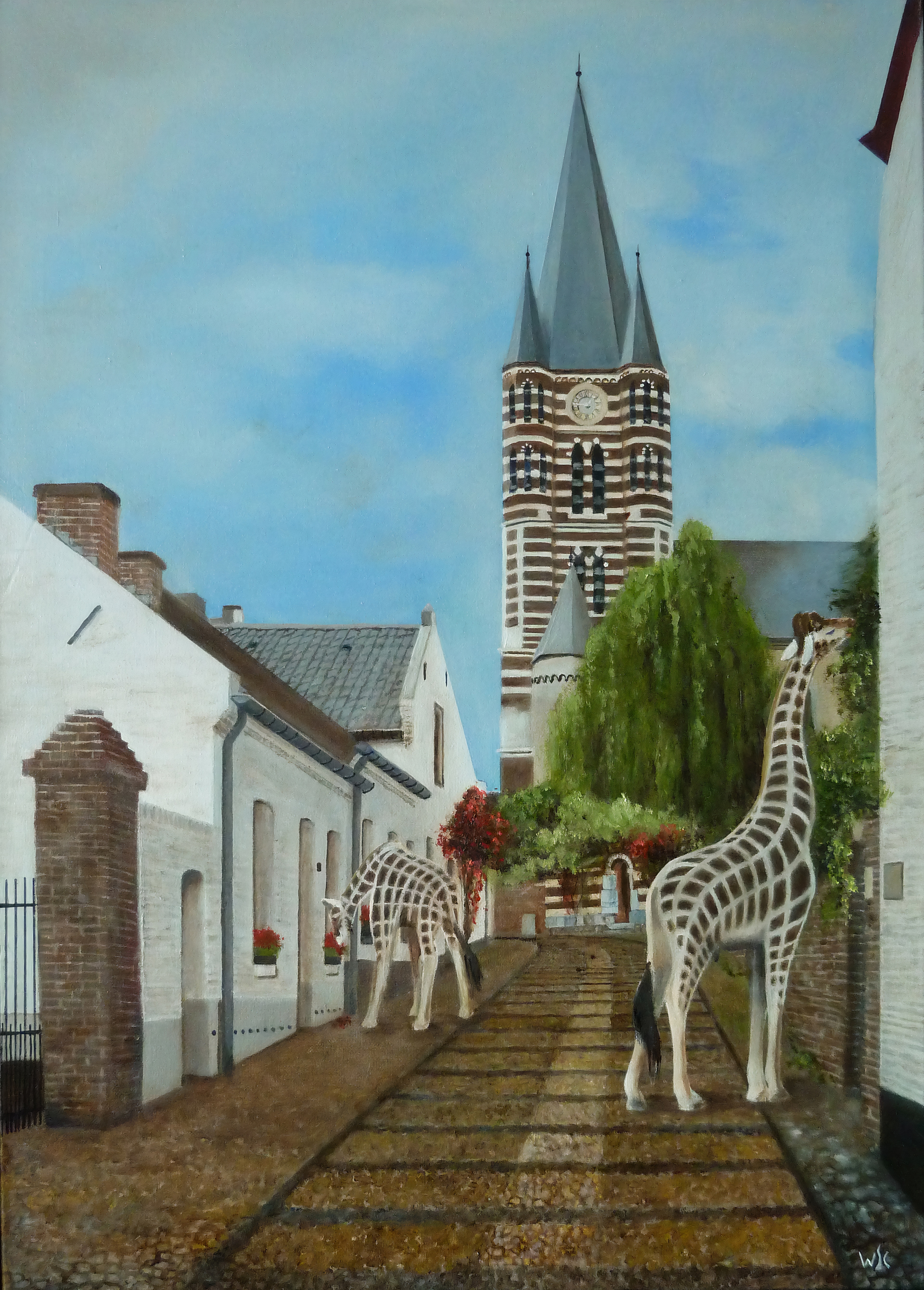 Schilderij Thorn Vreemde Beesten